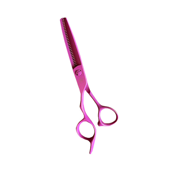 Leaf Pink Edition Texturizing Thinning Scissor + Free Complete Comb Set