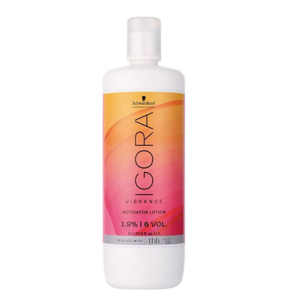 Schwarzkopf Vibrance- Activator Lotion- 1L - 1.9%- Hairdressing Supplies