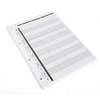 Agenda Appointment Sheet Loose Leaf Refill 4 Assistant - Hairdressing Supplies