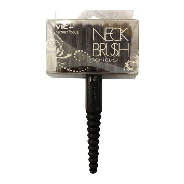 Agenda Black Soft Touch Neck Brush - Hairdressing Supplies