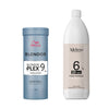 Blondorplex Multi - Blonde Powder 400g + 3deluxe Professional Professional Cream Developer 20V 1000ml - Hairdressing Supplies
