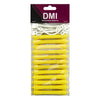 DMI De-luxe Perm Rods 8mm - Yellow - Hairdressing Supplies