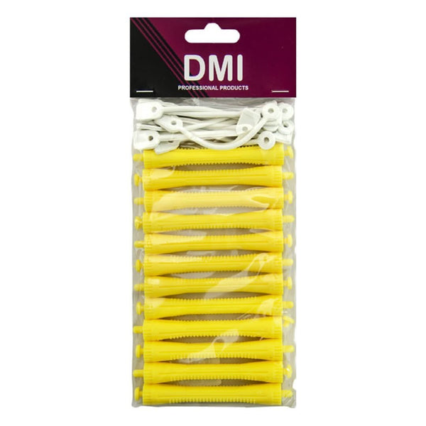 DMI De-luxe Perm Rods 8mm - Yellow - Hairdressing Supplies