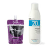 Fanola No Yellow Color Black Lightening Cream + Fanola Color Peroxide 1000ml - 20 Vol - Hairdressing Supplies