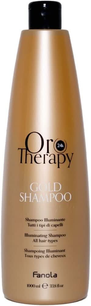 Fanola Oro Therapy Gold Shampoo 1000 ML - Hairdressing Supplies
