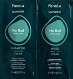 Fanola Samples - Wonder No Red, Wonder No Yellow, Wonder Curl