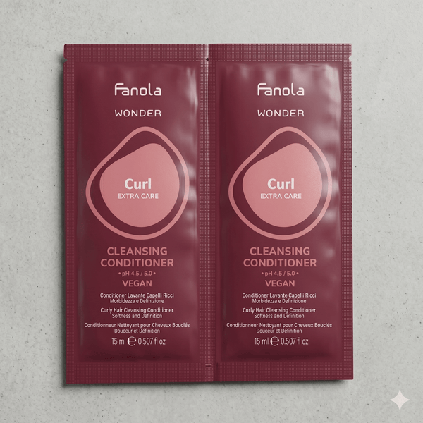 Fanola Samples - Wonder No Red, Wonder No Yellow, Wonder Curl - Hairdressing Supplies