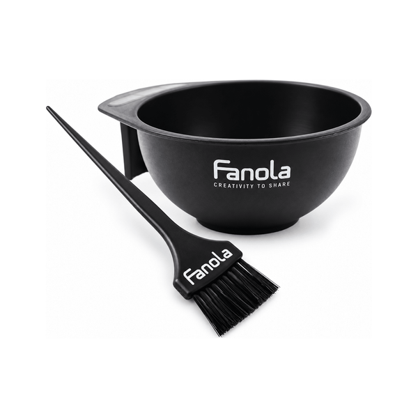 Fanola Tint Bowl & Brush Set - Hairdressing Supplies