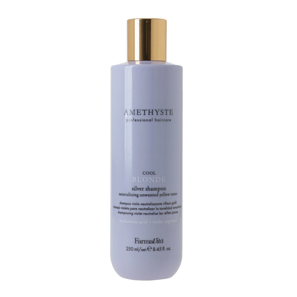FarmaVita Amethyste Cool Blonde Silver Shampoo 250ml - Hairdressing Supplies