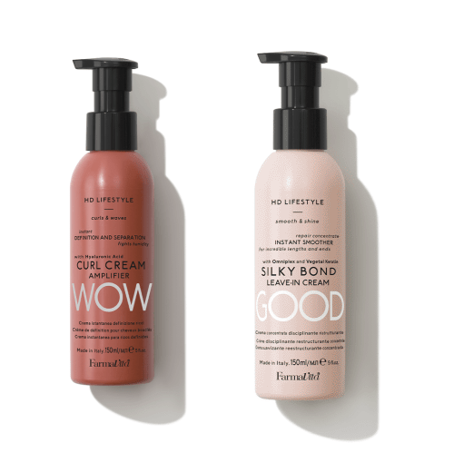 FarmaVita HD Life Style Silky Bond Leave - in Cream + Curl Cream Amplifier 150ML - Hairdressing Supplies