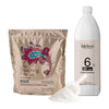 FarmaVita Life Bleaching Powder White Aluminium Bag + 3deluxe Professional Professional Cream Developer 20V 1000ml - Hairdressing Supplies