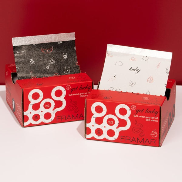 Framar 5x11 Pop - Ups Get Lucky 6 Pack Case (6x 500ct) - Hairdressing Supplies