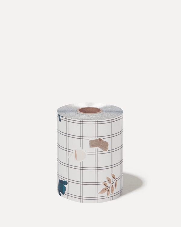Framar Plaid Hair Day Embossed Roll - Hairdressing Supplies