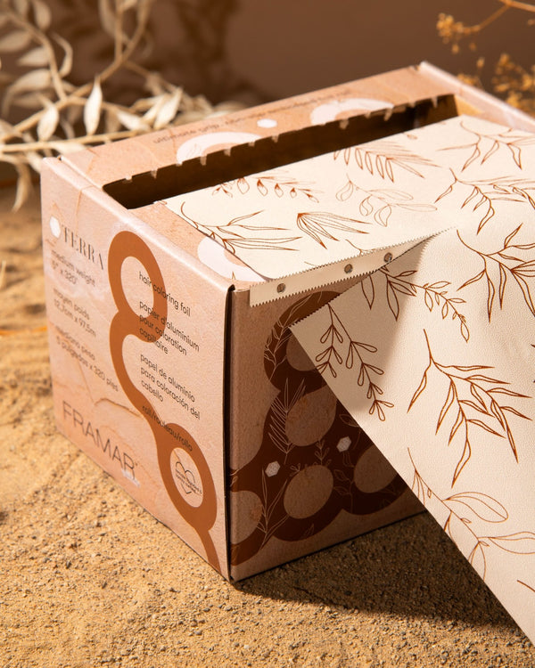 Framar Terra - Embossed Roll 320 ft. - Hairdressing Supplies