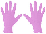Gloves Nitrile Powder Free - Pink x100