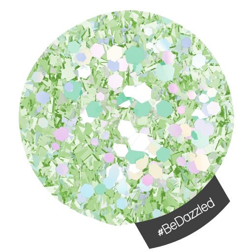 Halo Create Glitter Multi Hex 1g - BeDazzled - Hairdressing Supplies