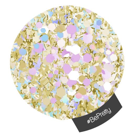 Halo Create Glitter Mutli Hex 1g - BePretty - Hairdressing Supplies