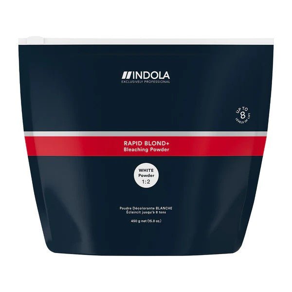 Indola Rapid Blond+ Dust Free White Bleaching Powder 450g - Hairdressing Supplies