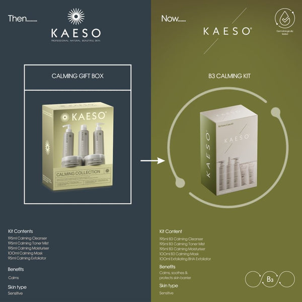 Kaeso Beauty B3 Calming Gift Box - Hairdressing Supplies