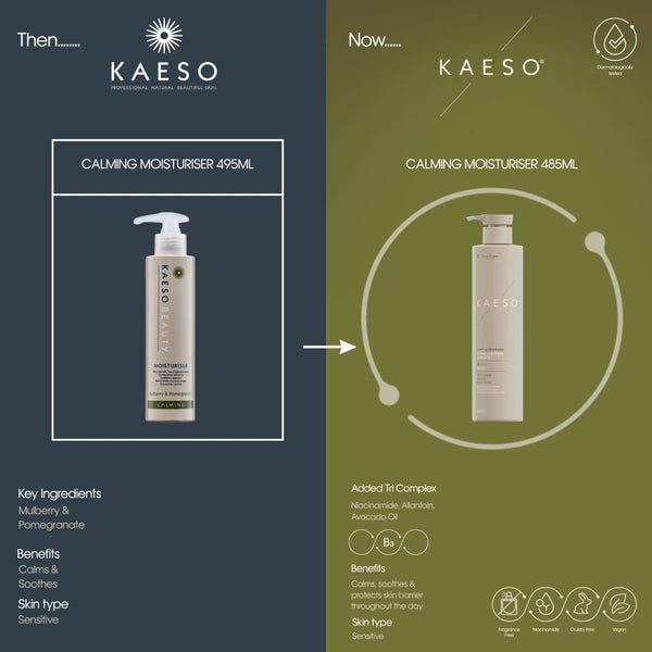 Kaeso Beauty Calming Moisturiser 195ml - Hairdressing Supplies