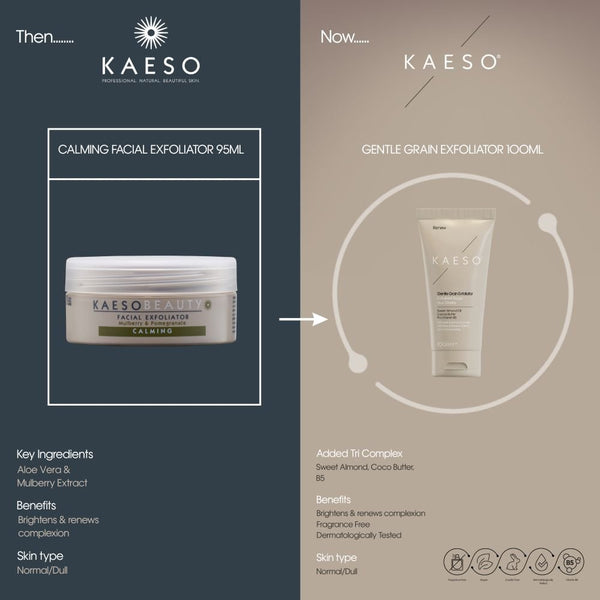 Kaeso Beauty Renew- Gentle Grain Exfoliator 100ml - Hairdressing Supplies