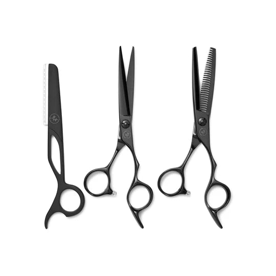 Leaf Complete Black Edition Set 5 Inch - Hairdressing Supplies
