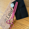 Leaf Pink Edition Texturizing Thinning Scissor + Free Complete Comb Set - Hairdressing Supplies