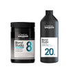 L'Oreal Bleaching Bundle Studio 8 Bonder Inside Bleach + L'Oreal Blond Studio Developer 6% Peroxide 1000ml - Hairdressing Supplies