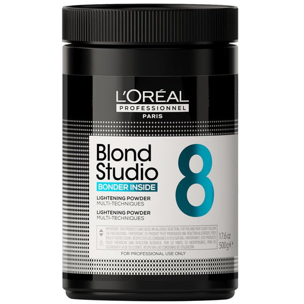 L'Oreal Professionnel Blond Studio 8 Bonder Inside Bleach 500g - Hairdressing Supplies