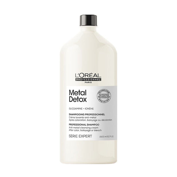 L'Oreal Professionnel - Serie Expert Metal Detox Anti - Metal Cleansing Cream Shampoo 1500ML - Hairdressing Supplies