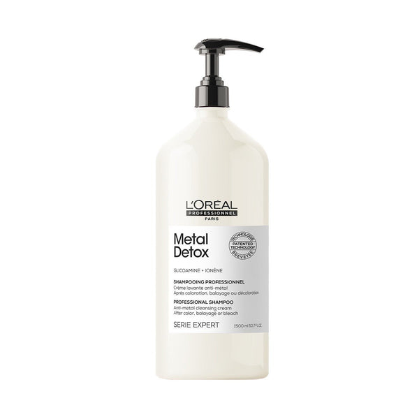 L'Oreal Professionnel - Serie Expert Metal Detox Anti - Metal Cleansing Cream Shampoo 1500ML - Hairdressing Supplies