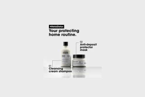 L'Oreal Professionnel - Serie Expert Metal Detox Anti - Metal Cleansing Cream Shampoo 1500ML - Hairdressing Supplies
