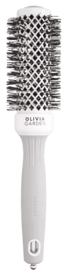 Olivia Garden - Expert - Blowout Shine - White & Grey - 35mm - Hairdressing Supplies