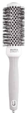 Olivia Garden - Expert - Blowout Shine - White & Grey - 35mm - Hairdressing Supplies