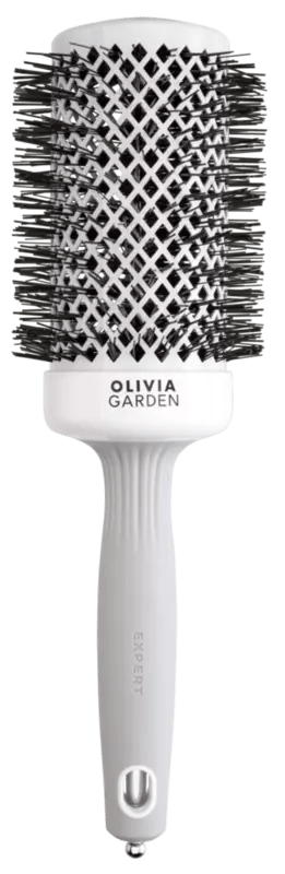 Olivia Garden - Expert - Blowout Shine - White & Grey - 55mm - Hairdressing Supplies