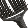 Olivia Garden - Fingerbrush Care - Iconic - Boar & Nylon - Full Black - Large - Hairdressing Supplies