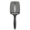 Olivia Garden - Fingerbrush Care - Iconic - Boar & Nylon - Full Black - Large - Hairdressing Supplies