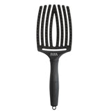 Olivia Garden - Fingerbrush Care - Iconic - Boar & Nylon - Full Black - Large