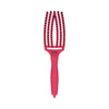 Olivia Garden - Fingerbrush Care - Iconic - Boar & Nylon - Hot Pink - Medium - Hairdressing Supplies