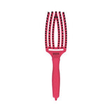 Olivia Garden - Fingerbrush Care - Iconic - Boar & Nylon - Hot Pink - Medium