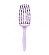 Olivia Garden - Fingerbrush Care - Iconic - Boar & Nylon - Lavender - Medium - Hairdressing Supplies