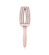 Olivia Garden - Fingerbrush Care - Iconic - Boar & Nylon - Pastel Pink - Medium - Hairdressing Supplies