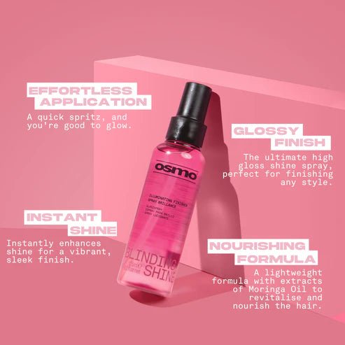 Osmo Blinding Shine Illuminating Finisher 125ml - Hairdressing Supplies