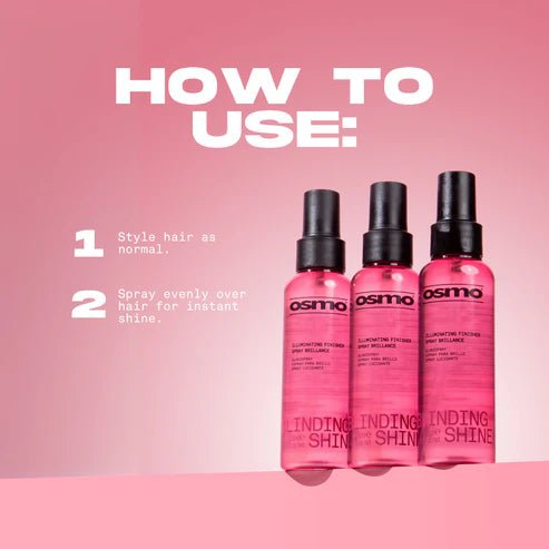 Osmo Blinding Shine Illuminating Finisher 125ml - Hairdressing Supplies