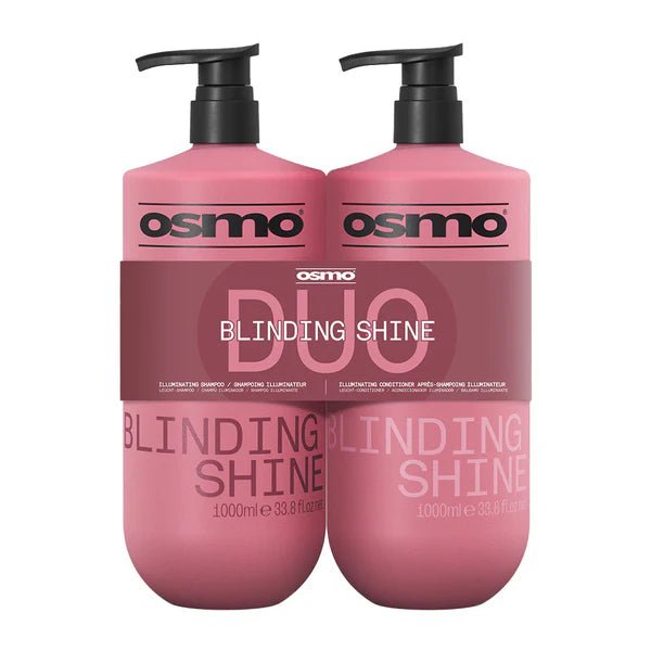 Osmo Blinding Shine Shampoo & Conditioner 1000ml DUO - Hairdressing Supplies