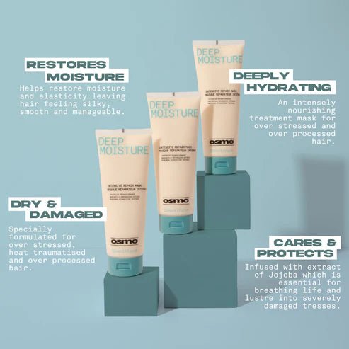 Osmo Deep Moisture Intensive Deep Repair Mask 250ml - Hairdressing Supplies