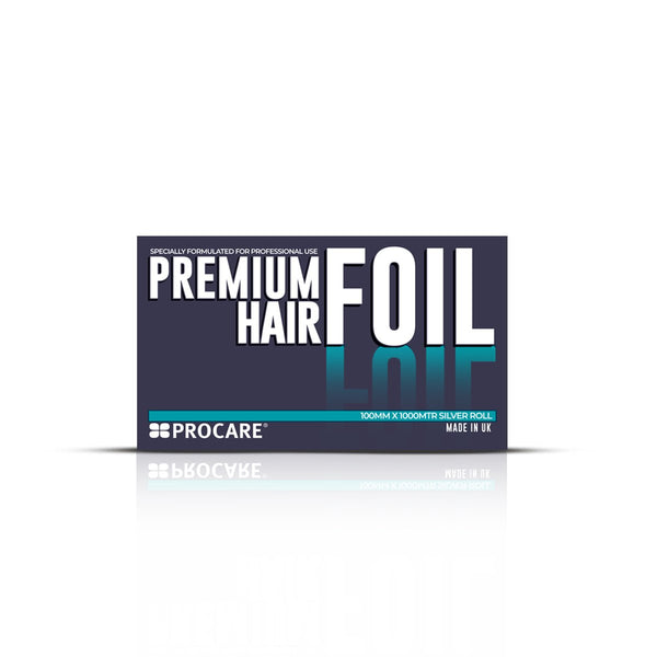ProCare 100mm x 1000m Premium Silver Hair Foil Roll - Hairdressing Supplies