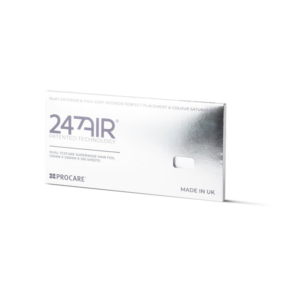 ProCare Dual Texture Hair Foil 100 Sheets 120mm x 250mm - Hairdressing Supplies