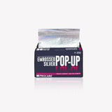 PROCARE EMBOSSED SILVER HAIR FOIL POP UP SHEETS 130MM X 280MM X 500 SHEETS