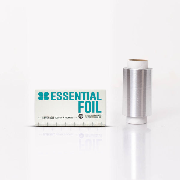 PROCARE ESSENTIAL SILVER HAIR FOIL ROLL 100MM X 100M - Hairdressing Supplies